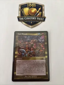 Last Stand MTG Apocalypse Rare Regular NM - Image 2