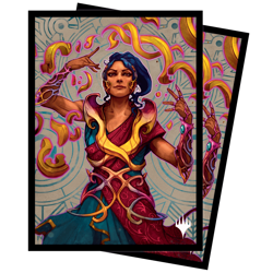 The Lost Caverns of Ixalan Saheeli, the Sun’s Brilliance Standard Deck Sleeves - Image 1