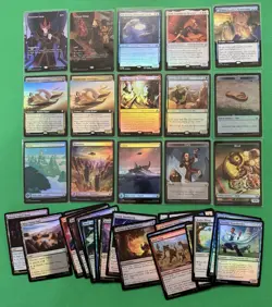 MTG Avatar Mythic/Rare/C/U, TLA TLE Lot Of 42 - Warstorm Surge Treetop Village - Image 1