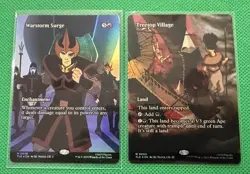 MTG Avatar Mythic/Rare/C/U, TLA TLE Lot Of 42 - Warstorm Surge Treetop Village - Image 2