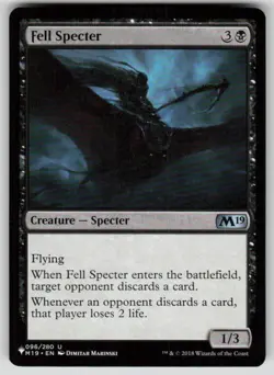 Fell Specter Uncommon The List Reprints 096/280 MTG Near Mint 2020 - Image 1