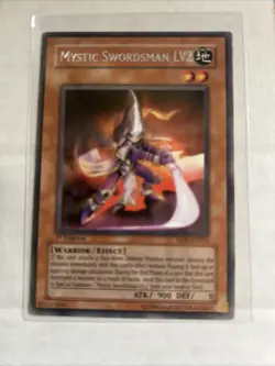 YuGiOh SOD-EN011 Mystic Swordsman LV2 Ultimate Rare 1st Edition MP!!! - Image 1