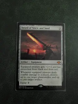 Sword of Sinew and Steel Modern Horizons Regular - Image 1