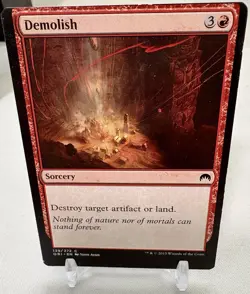 Demolish Magic Origins Non-Foil Misprint - Image 1