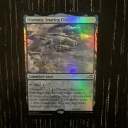 MTG Otawara, Soaring City Kamigawa: Neon Dynasty 271/302 Foil Rare - Image 1