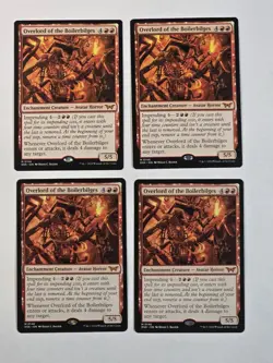 4x Overlord Of The Boilerbilges - Duskmourn - Near Mint - MTG - Image 1