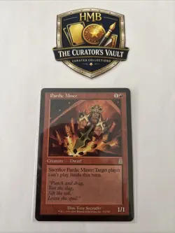 Pardic Miner MTG Odyssey Rare Regular NM - Image 2