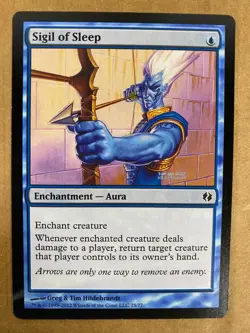 MTG 1x Sigil of Sleep 25 Duel Decks: Venser vs Koth Magic the Gathering x1 NM - Image 1