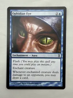 Ophidian Eye x1 MTG Time Spiral 1x Magic Excellent Light Play EX LP - Image 1