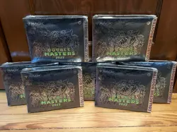 MTG: Double Masters 2022 OMEGA Collector Pack Box SEALED (LOT x7 Boxes) - Image 1