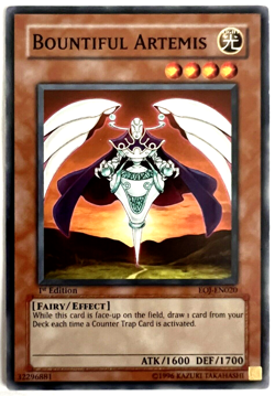 YuGiOh! - Bountiful Artemis - EOJ-EN020 - 1st Edition - Common - Image 1