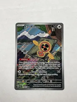 Fan Rotom 250/217 Illustration Rare Pokemon TCG Ascended Heroes NM - Image 3