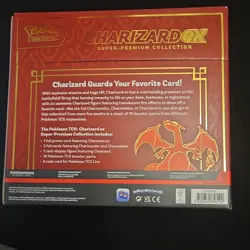 Pokemon Charizard EX Super-Premium Collection Box 3 Promos 10 Boosters - Image 2