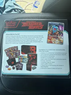 Pokemon TCG Destined Rivals Elite Trainer Box ETB Factory Sealed - Image 2