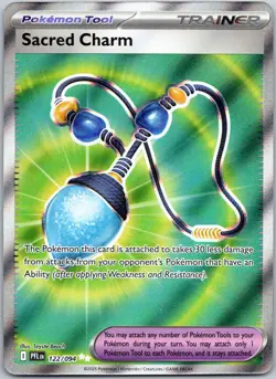 Sacred Charm 122/094 Ultra Rare Phantasmal Flames NM - Image 1