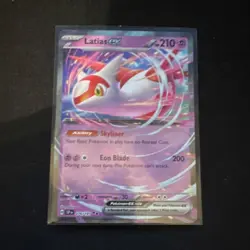 Pokemon Latias EX 076/191 Sv08 Surging Sparks Double Rare Holo Basic 210 HP - Image 1