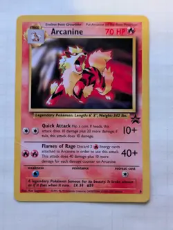 Arcanine 06/53 Wotc Promo Regular Pokemon TCG - Image 1