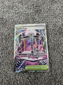 Battle Cage 116/094 Pokemon TCG Phantasmal Flames Ultra Rare Trainer - Image 1