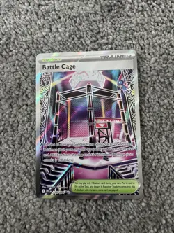 Battle Cage 116/094 Pokemon TCG Phantasmal Flames Ultra Rare Trainer - Image 3