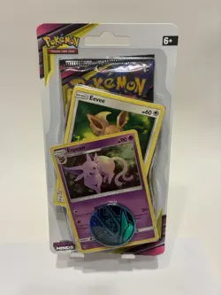 Pokemon TCG Unified Minds Espeon and Eevee Blister Pack - Image 1