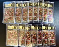 Lot Of 15x Pokemon Oricorio Ex Promo CGC PRISTINE 10 BLACK LABEL COLLECTION - Image 1