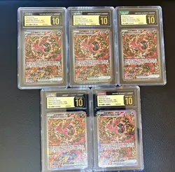 Lot Of 15x Pokemon Oricorio Ex Promo CGC PRISTINE 10 BLACK LABEL COLLECTION - Image 4