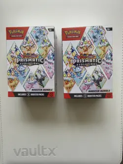 Pokemon Prismatic Evolutions Booster Bundle x2, New & Sealed - Image 1
