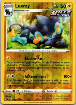 Carte Pokemon Luxray 043/159 Reverse - 2023 - Image 1