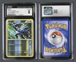 2011 Pokemon Call of Legends Dialga 3/95 Reverse Holo CGC 8 - Image 3