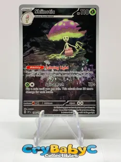 Pokemon Shiinotic 194/191 Surging Sparks Scarlet & Violet Illustration Rare - Image 1
