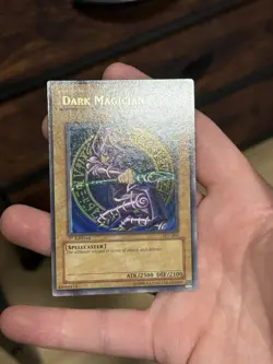 Yu-Gi-Oh! 1st Edition Dark Magician SDY-006 - Foilshift Misprint - Yugioh Error - Image 3