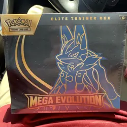 Pokemon Mega Evolution Elite Trainer Box Lucario ETB Factory Sealed - Image 3