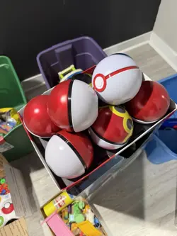 Pokemon TCG Poke Ball Collectible Multicolor Plastic Toy Balls Lot - Image 2