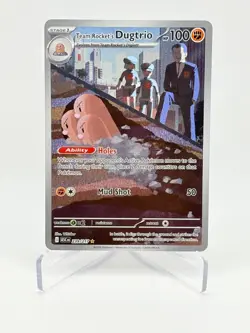 Pokemon TCG Team Rocket's Dugtrio Illustration Rare 239/217 Ascended Heroes NMT - Image 1
