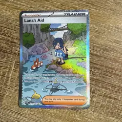 Lana's Aid 219/167 Sv06: Twilight Masquerade Special Illustration Rare Pokemon - Image 1
