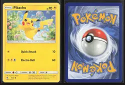 Pikachu 19/68 Common Hidden Fates Pokemon Near Mint - Image 3