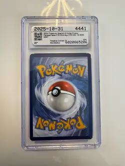 CGC Gem Mint 10 Mimikyu Pokemon (2024) Black Star Promos - 075 Paldean Fates ETB - Image 2