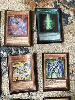 Yugioh Cards Lot Of 24 Holos And Rares Well Played - Image 4