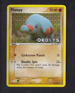 Phanpy 69/107 Reverse Holo Stamped - Pokemon TCG ex Deoxys - Image 1