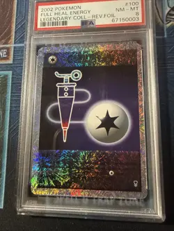 2002 Pokemon Full Heal Energy 100/110 Legendary Collection Reverse Holo PSA 10 - Image 2
