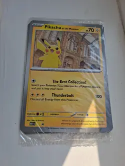 Pokemon TCG Pikachu At The Museum Promo Brand New Sealed - Image 1
