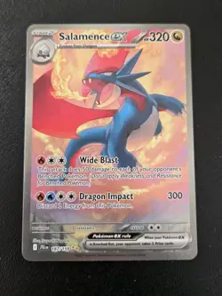 Salamence ex 187/159 Special Illustration Rare Journey Together Pokemon LP #187 - Image 1