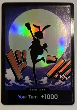 ONE PIECE TCG - DON!! CARROT PRB-02 ENGLISH FOIL - Image 1