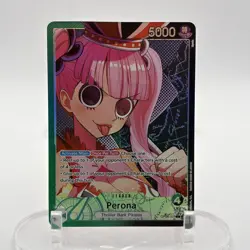 One Piece Perona OP06-021 Alt Art Foil L - Wings of the Captain NM ENGLISH - Image 1
