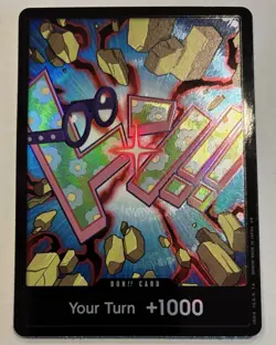 ONE PIECE TCG - DON!! KOBY PRB-02 ENGLISH FOIL - Image 1