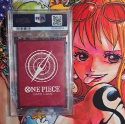 Bandai One Piece Nami A Fist of Divine Speed OP11-041 Alternate Art Leader PSA 9 - Image 2