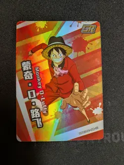 One Piece Monkey D. Luffy SR CCG - Image 1