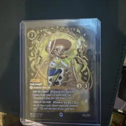Lorcana Jessie Lively Cowgirl Wilds Unknown 223/204 Enchanted Holo - Image 1
