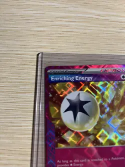 Pokemon TCG Enriching Energy 191/191SV08: Surging Sparks Ace Spec Rare Holo Card - Image 2