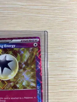 Pokemon TCG Enriching Energy 191/191SV08: Surging Sparks Ace Spec Rare Holo Card - Image 3